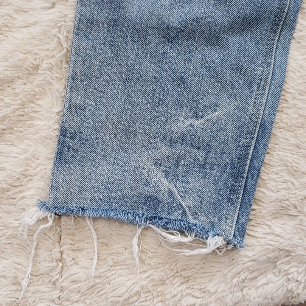 Express Girlfriend Distressed Jeans - Picture 4 of 7